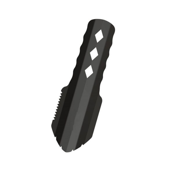 Ultralight Backpacking Trowel Aluminum Shovel Small Potty Multitool with Longer Handle Design Essential for Hiking, Camping and Survival Bags(Black 1 Pack)