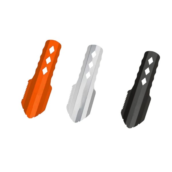 Ultralight Backpacking Trowel Aluminum Shovel Small Potty Multitool with Longer Handle Design Essential for Hiking, Camping and Survival Bags(Black 1 Pack) - Image 2