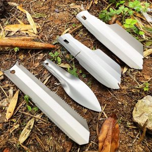 Outdoor Pure Titanium Multi-Function Portable Shovel